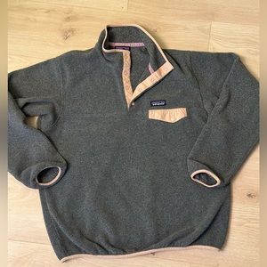 Womens Patagonia Synchilla Snap-T Lightweight Pullover Large STY 25455